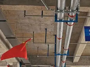 万荣管廊支架的安装方法